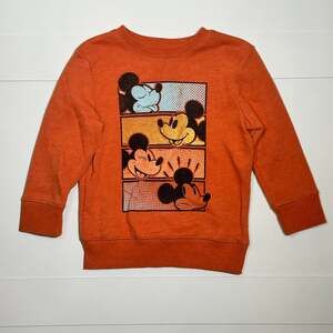Jumping Beans Disney Mickey Mouse Softest Fleece Retro Sweatshirt Size 2T